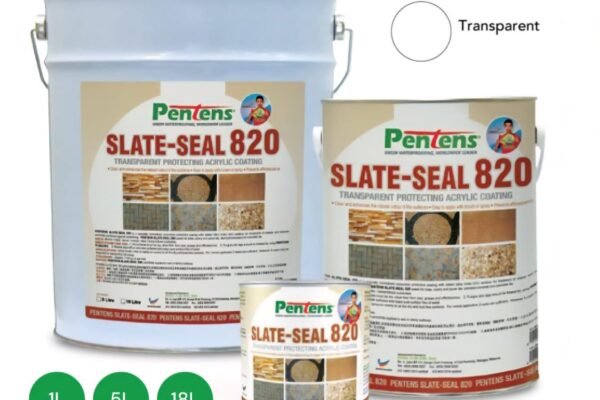 PENTENS SLATE-SEAL 820 TRANSPARENT PROTECTING ACRYLIC COATING (GLOSS)