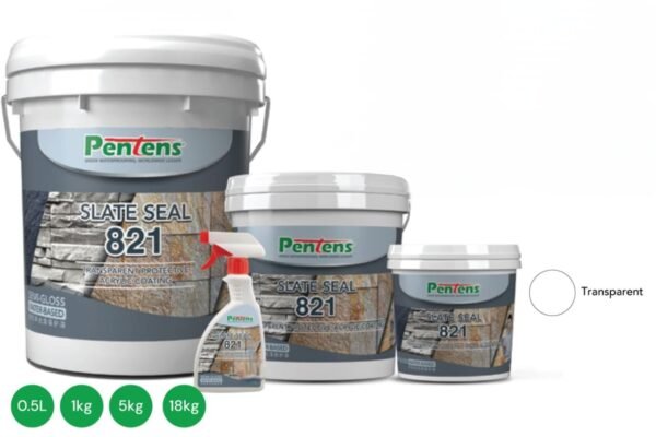 PENTENS SLATE-SEAL 821 WATER-BASED TRANSPARENT PROTECTING ACRYLIC COATING (MATT)