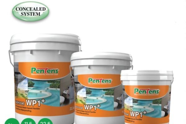 PENTENS EASYCOAT WP1+ ONE COMPONENT WATER-BASED FLEXIBLE CEMENTITIOUS WATERPROOFING